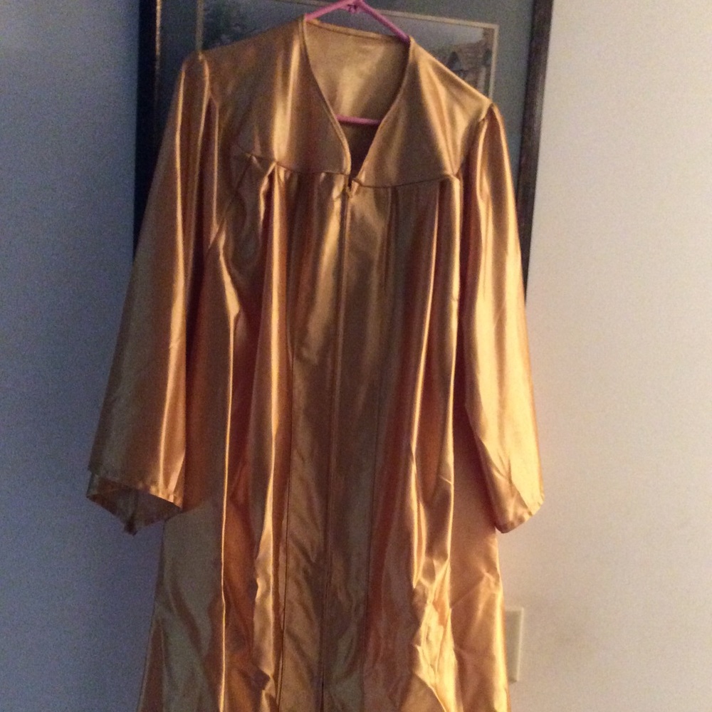Gown and caps